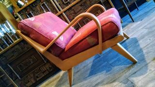 Heywood Wakefield Aristocraft Mid - Century Modern Vintage Chair By Gilbert Rohde.
