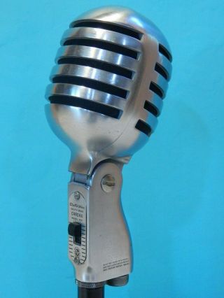 Vintage 1950s Electro Voice 950 Cardax Microphone And Stand Antique Old Prop Usa