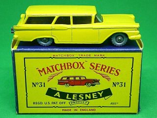 Matchbox Lesney No.  31b Ford Fairlane Station Wagon Rarer 