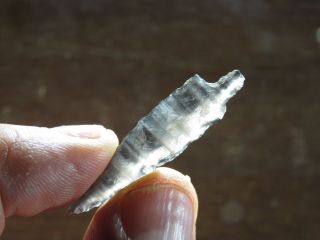Late Prehistoric Wallula Gap pt.  obsidian,  Warm Springs,  Harney Co OR x Anderson 2