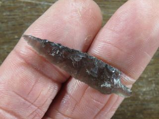 Late Prehistoric Wallula Gap pt.  obsidian,  Warm Springs,  Harney Co OR x Anderson 3
