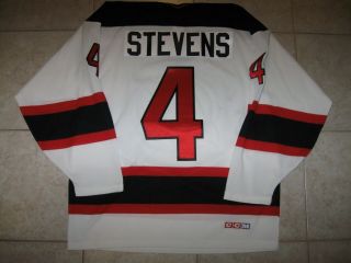 Vintage 4 Scott Stevens Jersey Devils Off.  Lic.  Ccm Maska Jersey,  Men 