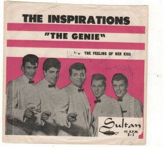 York Doowop - Inspirations - The Genie/the Feeling Of Her Kiss - Sultan 1