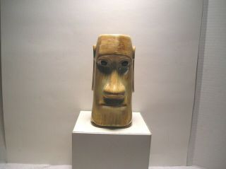 Vintage Otagiri Easter Island Moai Tiki Mug Japan