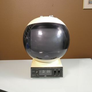 Vintage Jvc Videosphere Space Helmet Astronaut Tv Television Gaming 1970s Retro