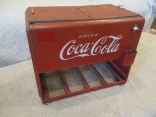 Rare 1939 Coca - Cola Kay Display Salesman Sample Cooler