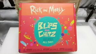 Blips And Chitz Complete Box Gamestop Exclusive Rick Morty Funko Pop