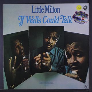 Little Milton: If Walls Could Talk Lp (france Reissue,  Corner Bend,  2 Tags On C