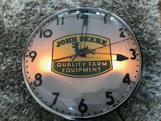 Vintage John Deere Clock
