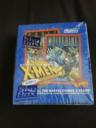 1993 Skybox X - Men: Series 2 Trading Card Factory W/36 Packs