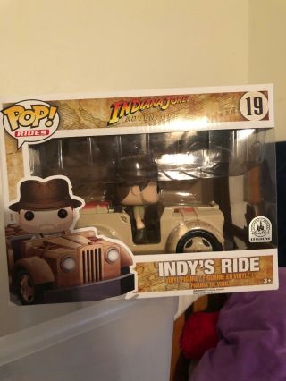 Pop Rides 19 Indiana Jones : Indy Ride Disneyland Exclusive