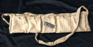 Ww1 British/uk Enfield Rifle Bandolier (1916) W/mkii Charger Clip