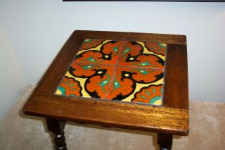 Tile Top Table / Catalina Tile Top / Vintage