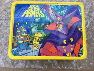 1979 Vintage Battle Of The Planets Metal Lunch Box.  No Thermos