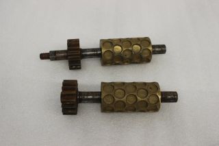 Thomas Mills & Bros Brass Candy Rollers Disc Shape