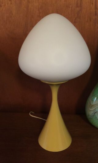 Mushroom Globe Laurel Table Lamp Mid Century Modern Pop Panton