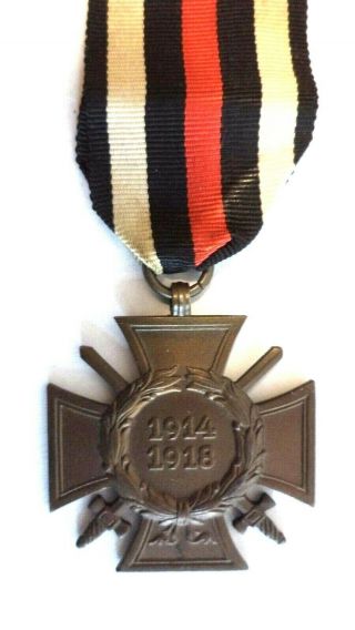 Honour Cross Of The World War 1914/1918 Germany Wwi