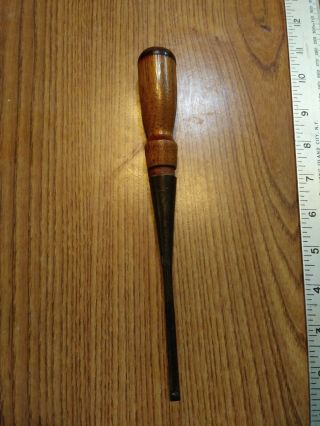Vintage Stanley 1/4 " Wood Socket Chisel Bevel Edge Old Carving Tools
