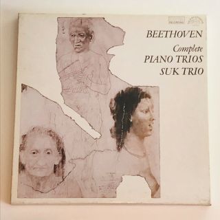 Supraphon Digital 5lps Box Set Suk Trio Beethoven Complete Piano Trio Nm