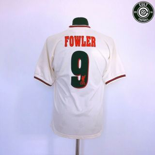Fowler 9 Liverpool Vintage Reebok Away Football Shirt Jersey 1996/97 (s) 34/36