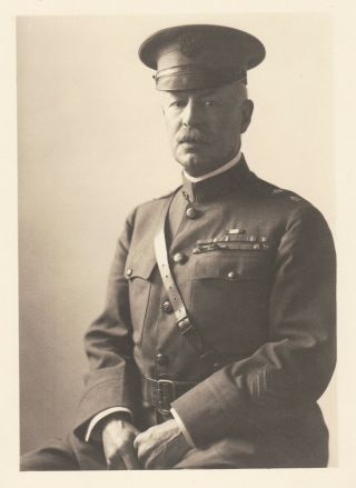 World War L American Expeditionary Forces Major General - C.  - 1918