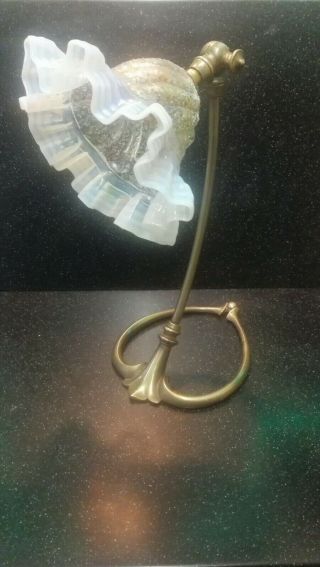 W A S Benson Brass Table Lamp
