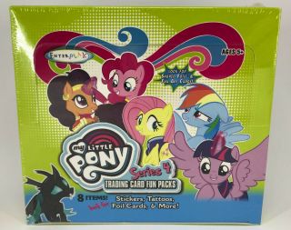 My Little Pony Series 4 Trading Card Fun Packs 24 - Pack Box Factory