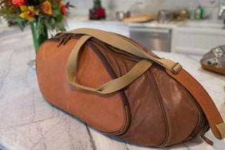 Wilson Vintage Leather Tennis Bag