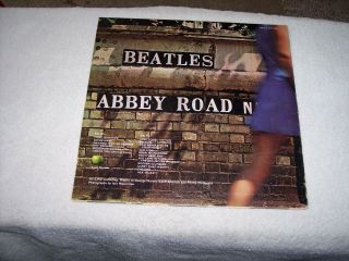 LP THE BEATLES ABBEY ROAD EXC VINYL 511 2