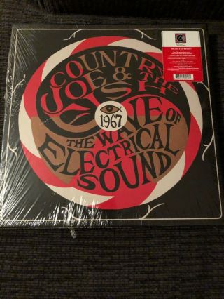 Country Joe & The Fish The Wave Of Electrical Sound 4 Lp Dvd Box Set