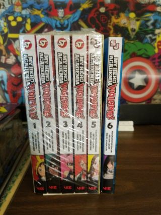 My Hero Academia Vigilantes (vol.  1 - 6) English Manga Graphic Novels.