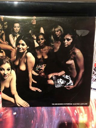 The Jimi Hendrix Experience : Electric Ladyland Vinyl Lp Uk Early Near