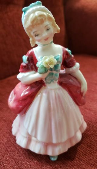 Royal Doulton " Valerie " Female Figurine Hn2107,  Copr 1952 - Perfect Holiday Gift