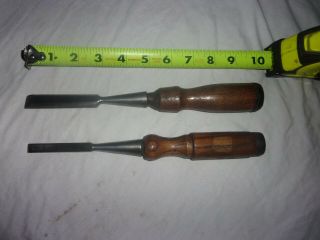 T.  H.  Witherby Chisels Usa Sizes 5/8 & 3/8