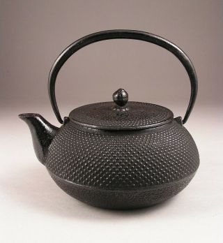 Vintage Japanese,  Nanbu Testsubin,  Kyusu,  Iron Tea Pot
