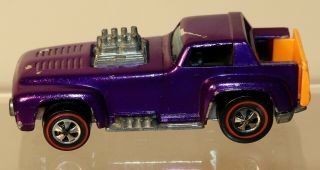 Dte 1971 Hot Wheels Redline 6176 Metallic Purple Short Order W/black Interior