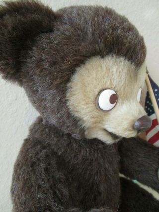 VINTAGE R.  John Wright Doll - The Clifford Berryman Bear GROWLER PRIVATE 3
