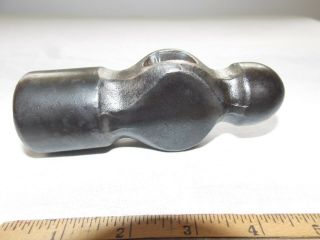 Vintage Large 2 Unbranded Ball Peen Hammer Head 5 " Blacksmith Forging Tool 2 Lb