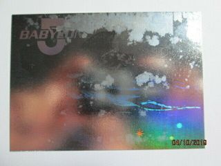 1995 ULTRA BABYLON 5 - HOLOGRAM CARD - (8 OF 8) 2