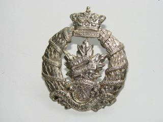 Canada Pre Ww2 Cap Badge The British Columbia Regiment Single Battle Honour