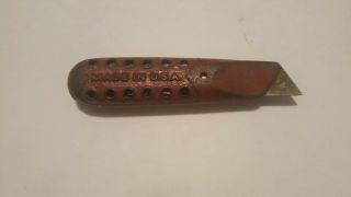 Vintage Stanley 1299 Cast Iron Utility Knife (unmarked)