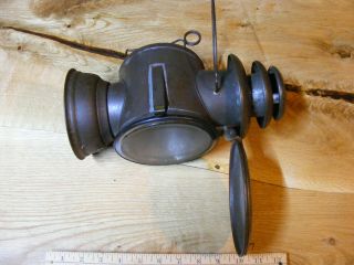 1887 1890 1897 Patent Dates " Dietz Tubular Hunting Lamp " Lantern Kerosene