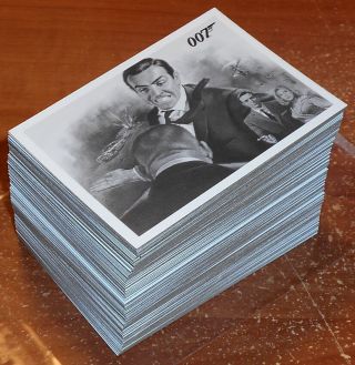 James Bond Autographs & Relics 2013 Goldfinger 110 - Card Throwback Set