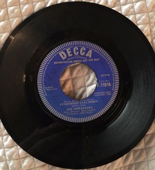 The Applejacks 1964 Decca 45rpm Like Dreamers Do B/w Everybody Fall Down Demo
