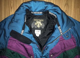 DESCENTE Mens XL Xlarge One piece Ski Suit Snowsuit Jacket Vintage tag 2