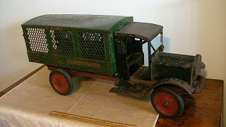 Keystone Packard American Railway Express Toy Truck Vintage 1929 Ride On