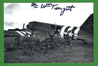 William Wingett Wwii Band Of Brothers 101st 506th Signed 4x6 Photo E17197