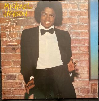 Michael Jackson Off The Wall Vinyl Lp Lp Uk Import Pressing