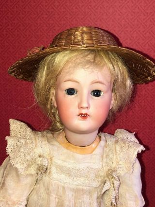 Antique German Bisque 14 1/2 " Revelo Doll 10727