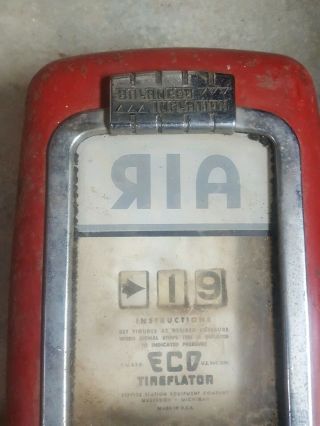 Eco Air Meter Tireflator gas pump barn find seems to be a good one 2